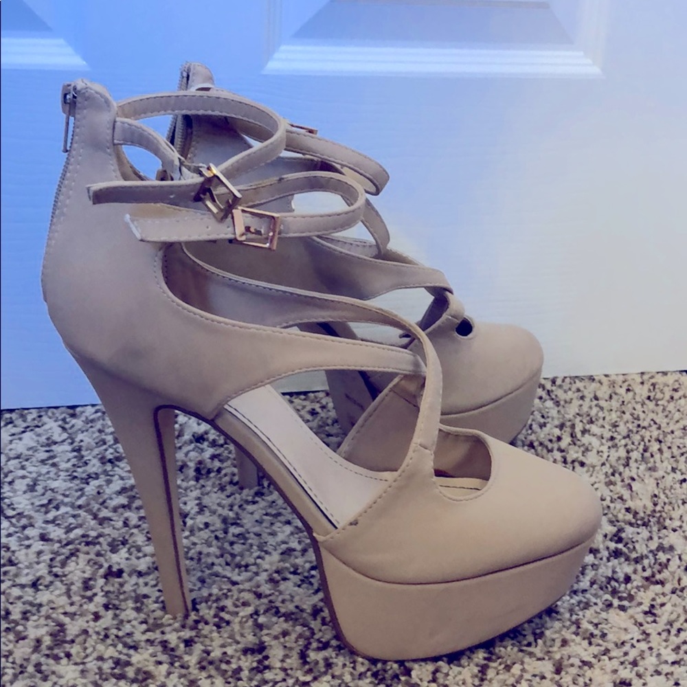 High heels.